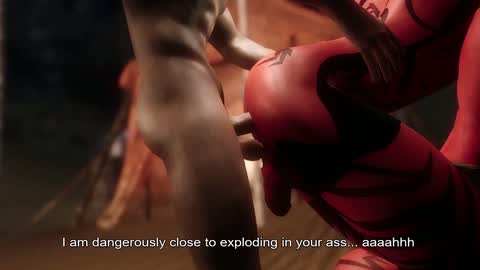 Anal Domination Series — Deep anal destruction from a lightsaber-wielding Jedi [Darth Maul]