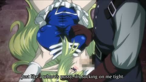 Creampie Series —  Blonde Elf Princess Receives a Hot Jizz Load in Her Tight Pussy [Blonde elf princess]