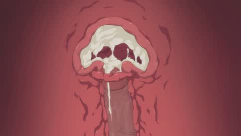 Gamer Girl Series — Busty cartoon gamer gets her huge tits fucked and covered in cum