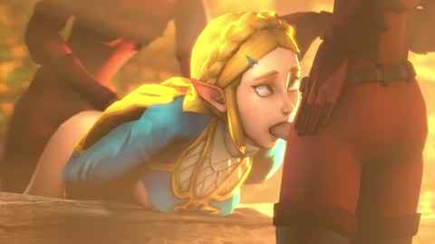 Group Series — Zelda Double Fucked by Yiga Clan [Legend of Zelda]