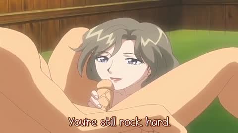 Incest Series — MILF strokes 18yo’s hard cock before getting fucked [Mother Knows Breast 1]