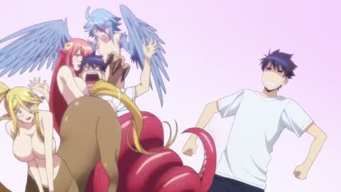 Monster Harem Series — Nerdy Guy  Builds His Fantasy Harem with a Horny Bird Girl, Snake Babe, and Centaur Slut  [Dork is collecting a harem of hot babe monsters]