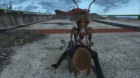 Monster Insect Series — Insect Monster Fucks Helpless Heroine [Fallout insect monster probes unsuspecting heroine]