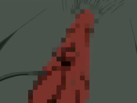 Monster Series — Demonic creature brutally fills every wet hole of a tender young anime girl