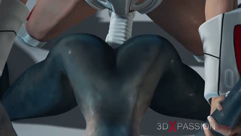 Sci-Fi Series — Alien Fucked Hard by Spacewoman with Strapon  [Hot sex on the exoplanet]