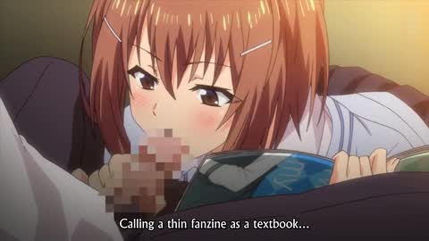 Teen Series — Busty anime teen gets a sticky facial after an intense titfuck [Tenioha! 2 ep1]