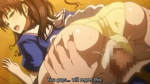 Teen Series — Tentacle monster brutally fucks young girl’s pussy, ass, and mouth in library  [Grimoire of the Divine Comedy 1]