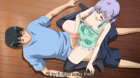 Virgin Series — Teen virgin with tight pussy slides down on a hard hentai cock  [Maki-chan to Now. 2]