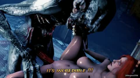 Zombie Series — Triss Merigold gets her round asshole pounded deep by undead cock  [Secret Desires of Triss]